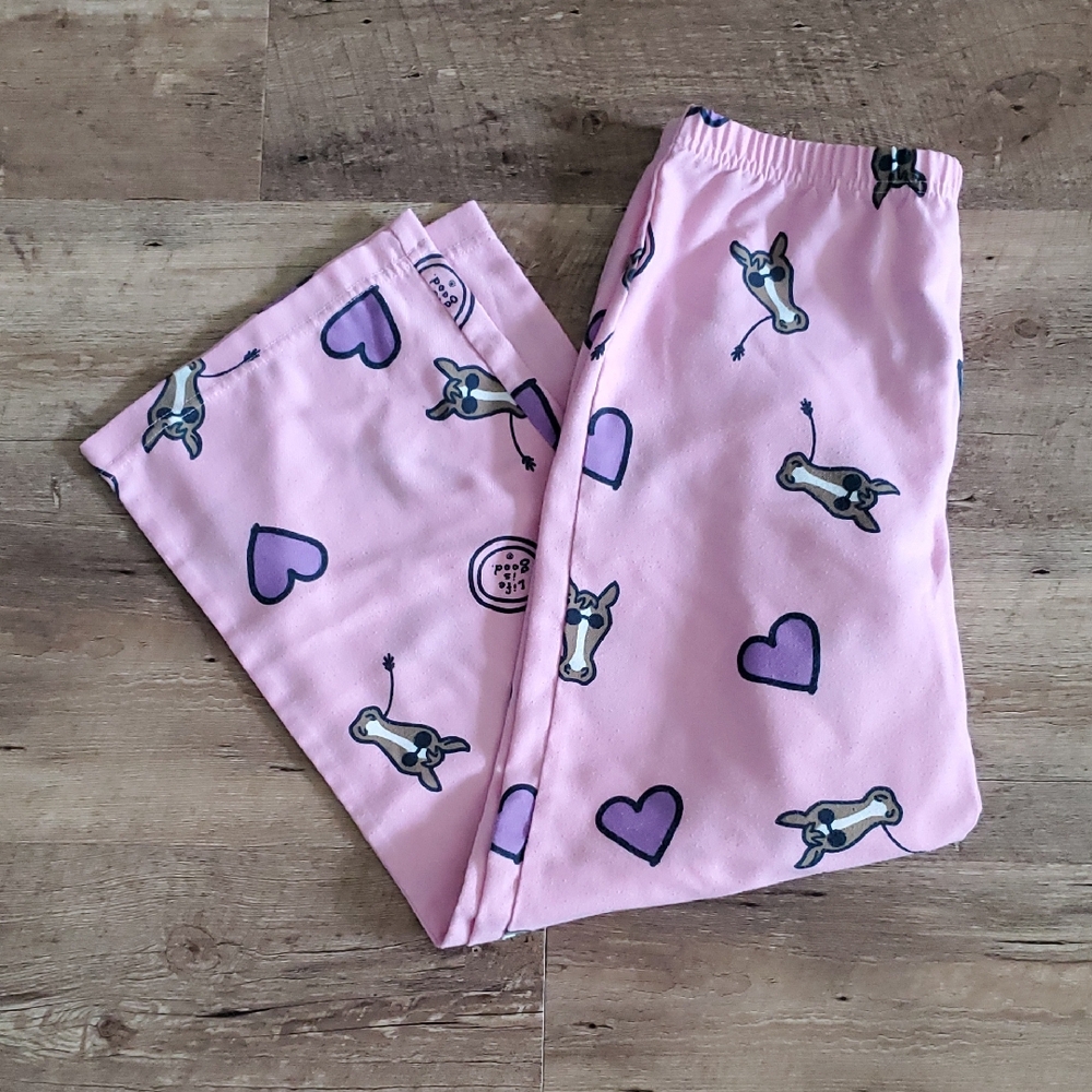 5/$15 Life Is Good Horse Pajama Bottoms, Size XL